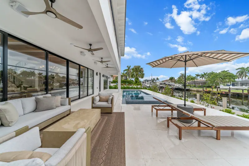 Luxury waterfront exterior photographed by Athena Visuals